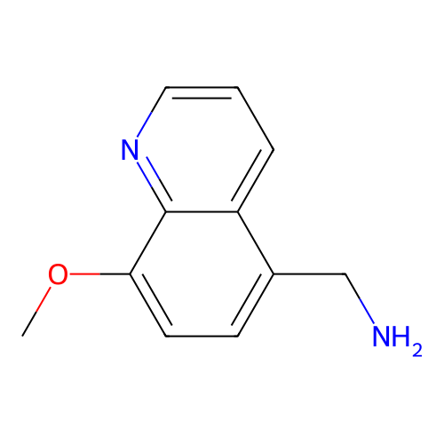 (8-Methoxyquinolin-5-yl)methanamine structure