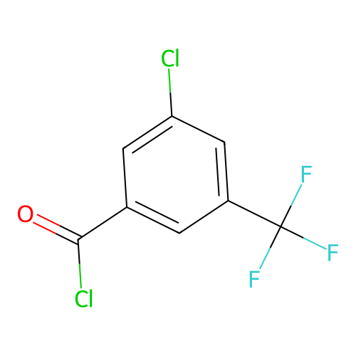 3-chloro-5-(trifluoromethyl)benzoyl Chloride structure