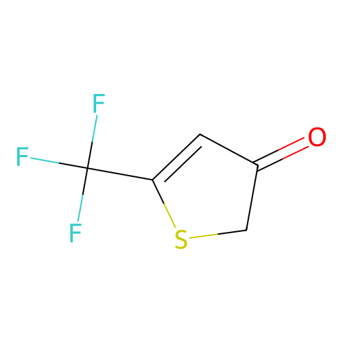 5-Trifluoromethylthiophene-3-one structure