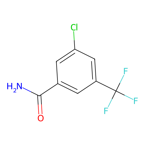 3-Chloro-5-(trifluoromethyl)benzamide structure