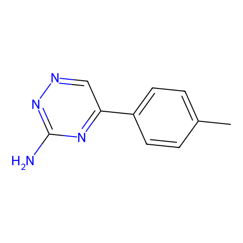 5-(4-Methylphenyl)-1,2,4-triazin-3-amine structure