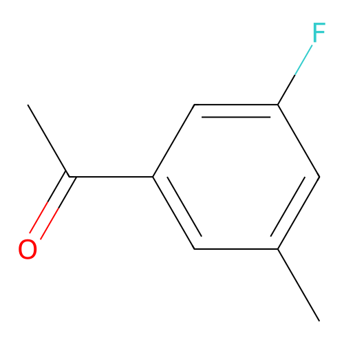 3'-Fluoro-5'-methylacetophenone structure