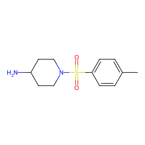 1-(4-Methylbenzenesulfonyl)piperidin-4-amine structure