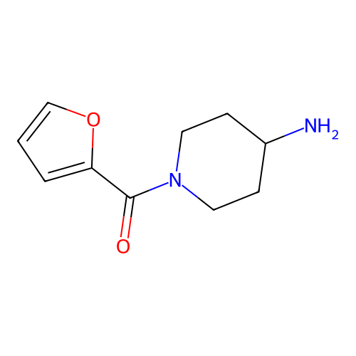 1-(2-Furoyl)piperidin-4-amine structure
