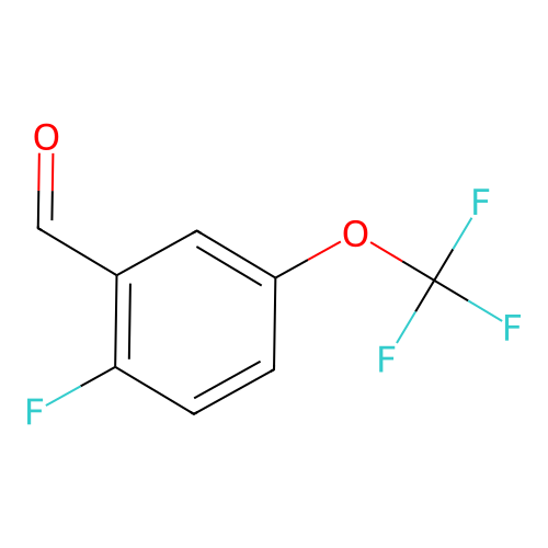 2-Fluoro-5-(trifluoromethoxy)benzaldehyde structure