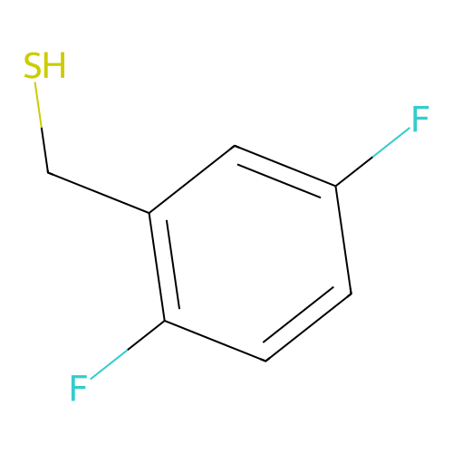 (2,5-Difluorophenyl)methanethiol structure