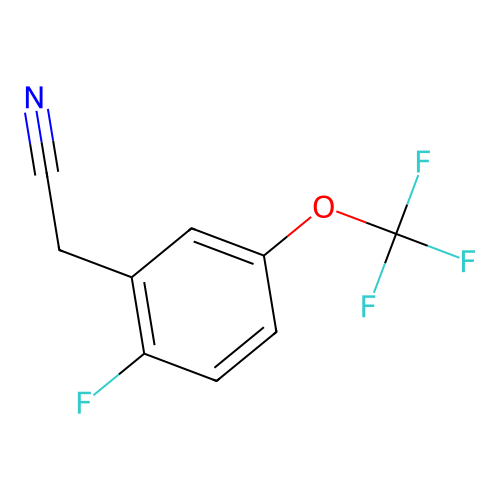 2-Fluoro-5-(trifluoromethoxy)phenylacetonitrile structure
