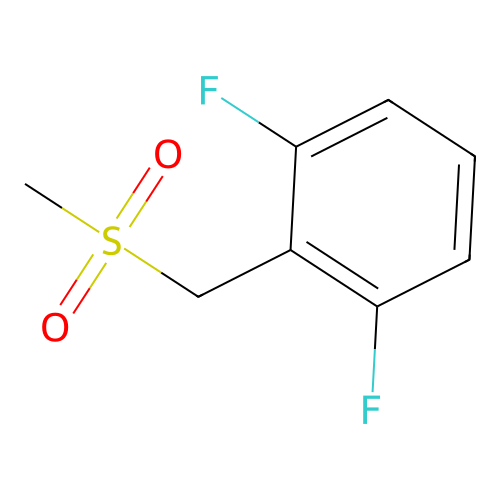 2,6-Difluorobenzylmethylsulfone structure