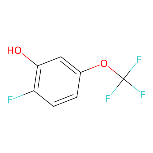 2-Fluoro-5-(trifluoromethoxy)phenol structure