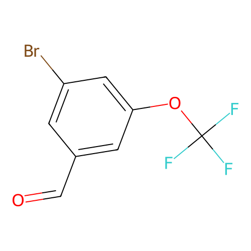 3-Bromo-5-(trifluoromethoxy)benzaldehyde structure