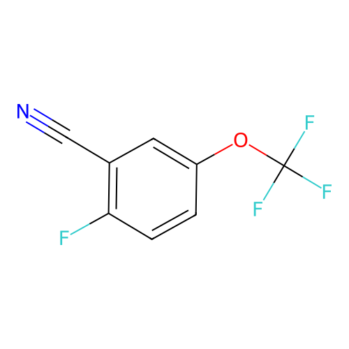 2-Fluoro-5-(trifluoromethoxy)benzonitrile structure