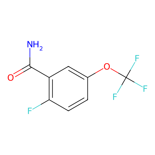 2-Fluoro-5-(trifluoromethoxy)benzamide structure