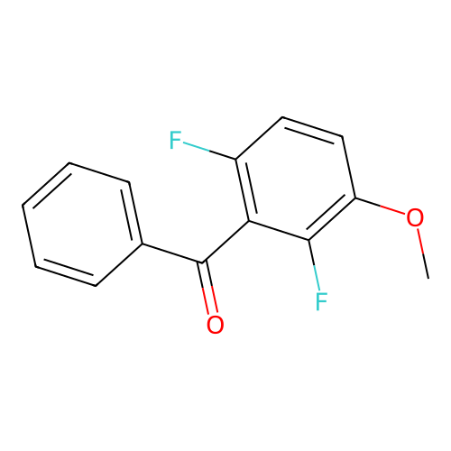 (2,6-Difluoro-3-methoxyphenyl)(phenyl)methanone structure