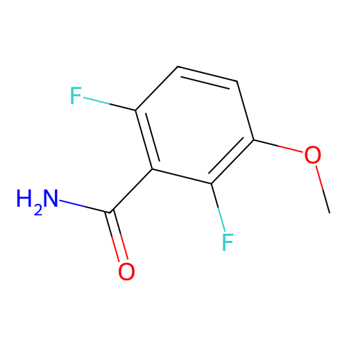 2,6-Difluoro-3-methoxybenzamide structure