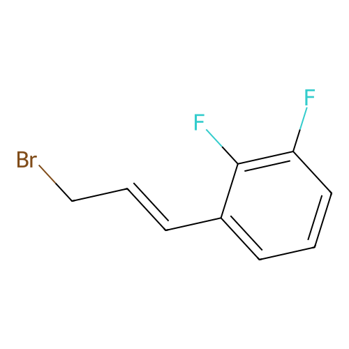 1-(3-Bromoprop-1-enyl)-2,3-difluorobenzene structure