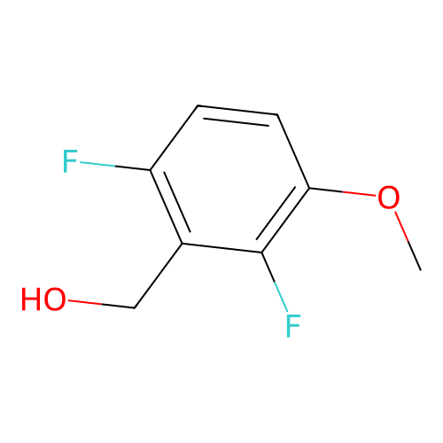 2,6-Difluoro-3-methoxybenzyl alcohol structure