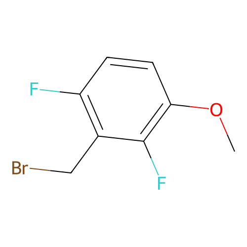 2,6-Difluoro-3-methoxybenzyl bromide structure