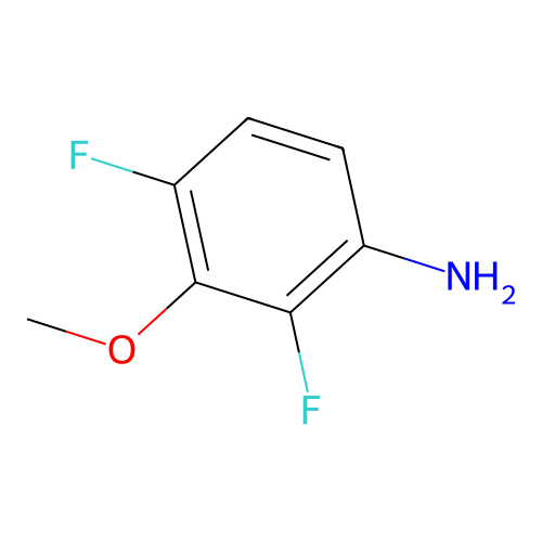 2,4-Difluoro-3-methoxyaniline structure