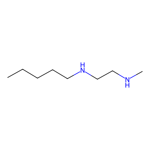 N-methyl-N'-pentylethane-1,2-diamine structure