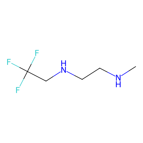 N-Methyl-N'-2,2,2-trifluoroethyl ethylenediamine structure