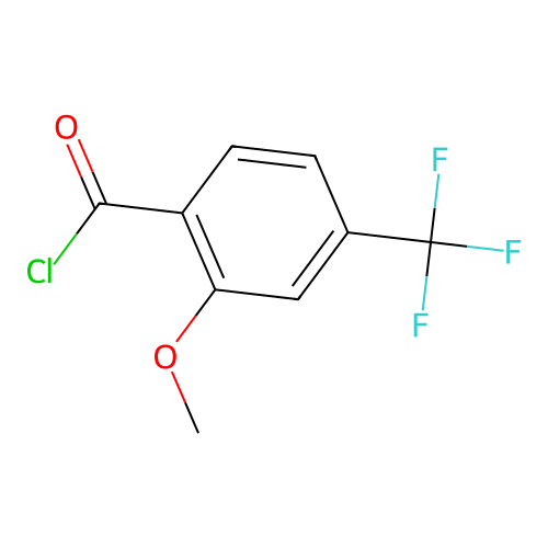2-Methoxy-4-(trifluoromethyl)benzoyl chloride structure