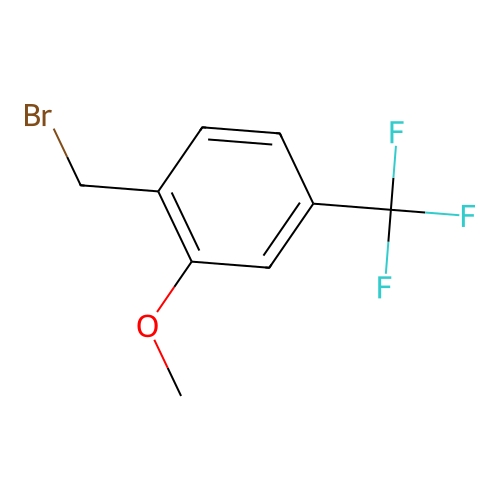 2-Methoxy-4-(trifluoromethyl)benzyl bromide structure