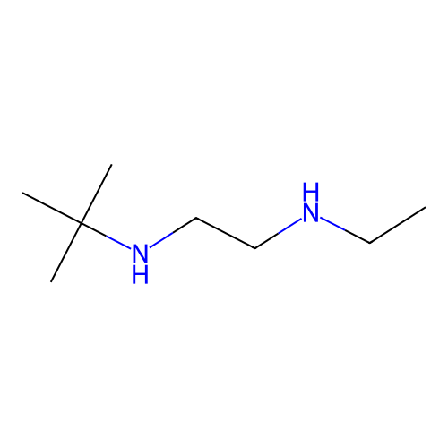 N-tert-Butyl-N'-ethyl ethylenediamine structure