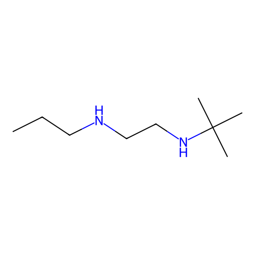 N-tert-Butyl-N'-propyl ethylenediamine structure