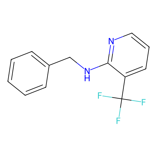 N-benzyl-3-(trifluoromethyl)pyridin-2-amine structure