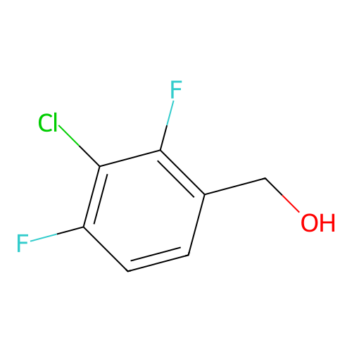 3-Chloro-2,4-difluorobenzyl alcohol structure