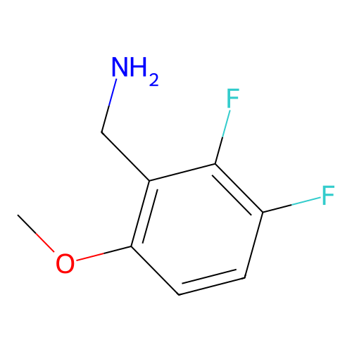 2,3-Difluoro-6-methoxybenzylamine structure