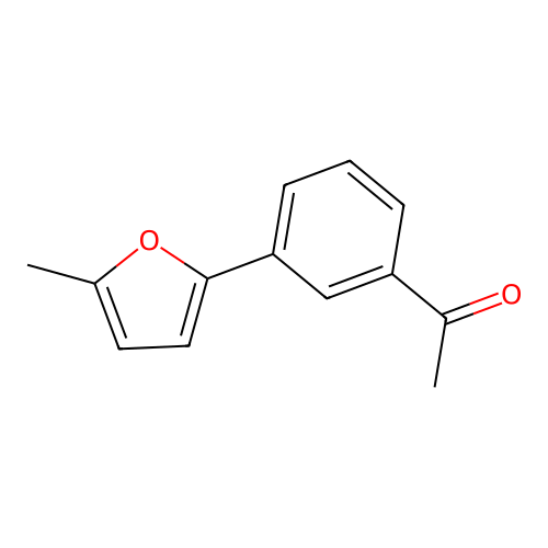 1-[3-(5-Methyl-furan-2-yl)-phenyl]-ethanone structure