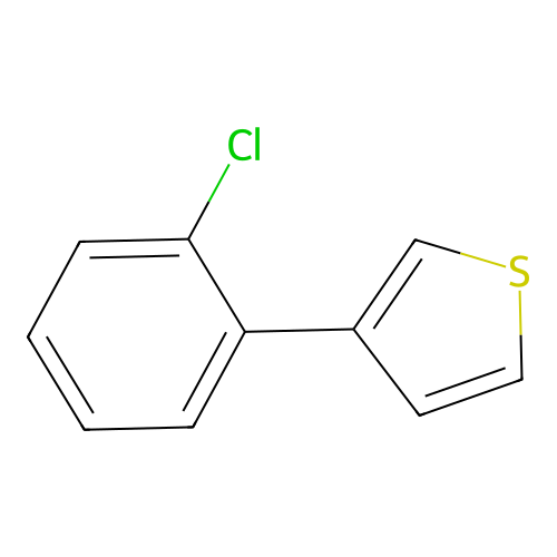 3-(2-Chloro-phenyl)-thiophene structure