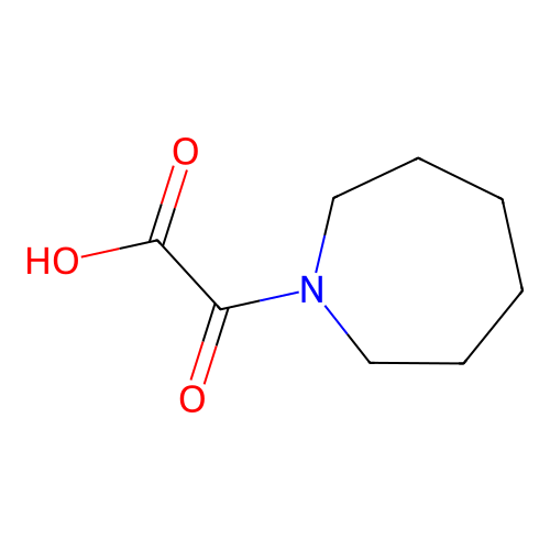 Azepan-1-yl(oxo)acetic acid structure