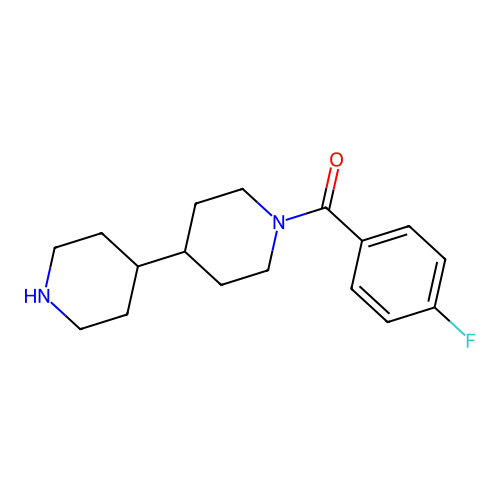 1-(4-Fluorobenzoyl)-4,4'-bipiperidine structure