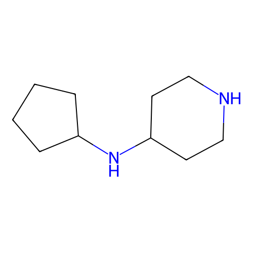 N-cyclopentylpiperidin-4-amine structure
