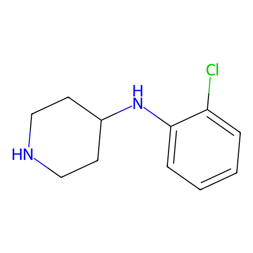 N-(2-chlorophenyl)piperidin-4-amine structure