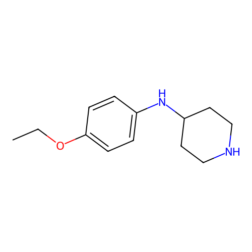 N-(4-ethoxyphenyl)piperidin-4-amine structure