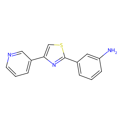 3-(4-Pyridin-3-yl-thiazol-2-yl)-phenylamine structure
