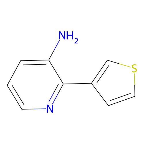 2-(Thiophen-3-yl)pyridin-3-amine structure