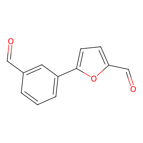 5-(3-Formylphenyl)furan-2-carbaldehyde structure