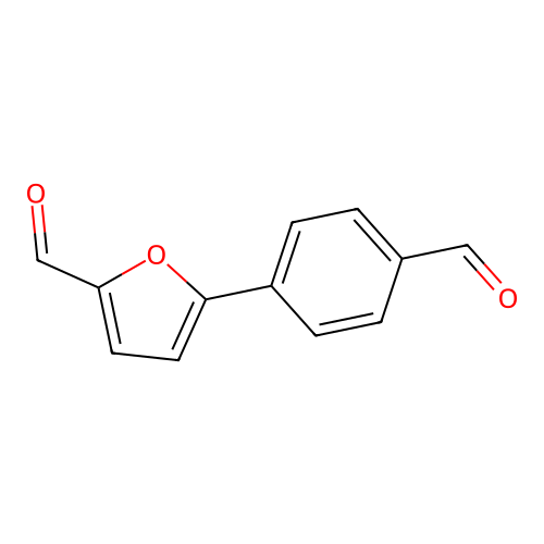 5-(4-Formylphenyl)furan-2-carbaldehyde structure
