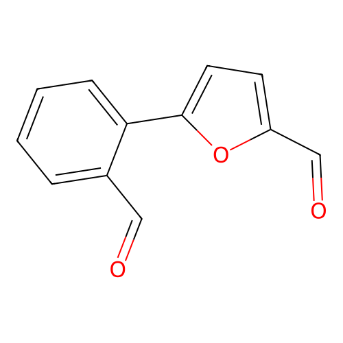 5-(2-Formylphenyl)furan-2-carbaldehyde structure