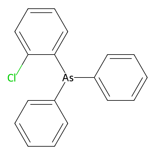Arsine, (2-chlorophenyl)diphenyl- structure