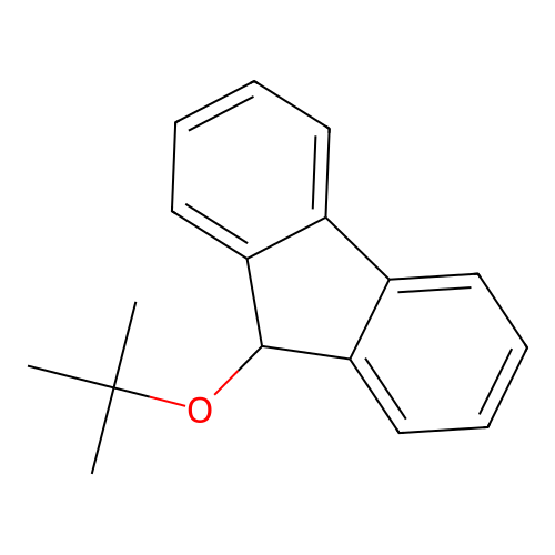 9H-Fluorene, 9-(1,1-dimethylethoxy)- structure
