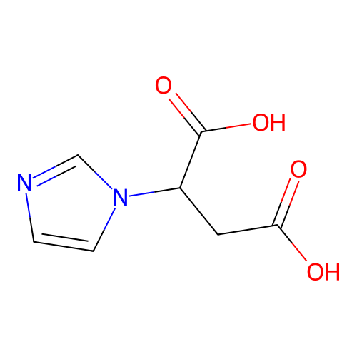 1H-Imidazol-1-yl-butanedioic acid structure