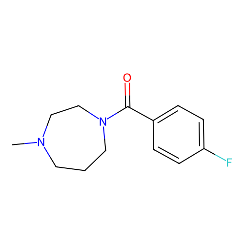(4-Fluorophenyl)-(4-methyl-1,4-diazepan-1-yl)methanone structure