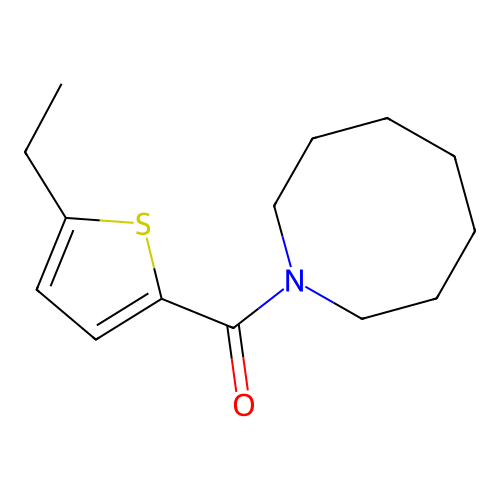 Azocan-1-yl-(5-ethylthiophen-2-yl)methanone structure