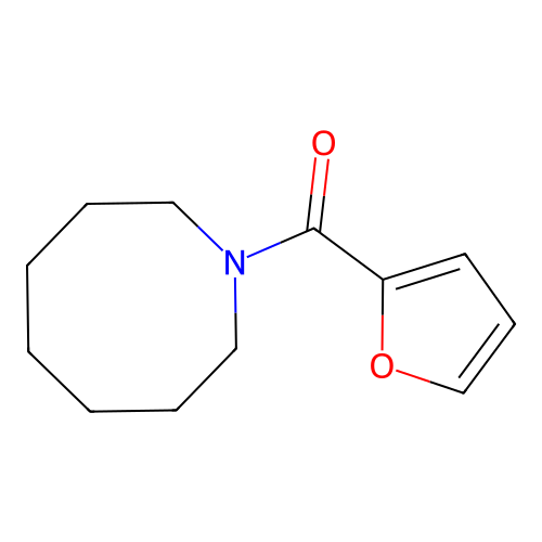 Azocan-1-yl(furan-2-yl)methanone structure