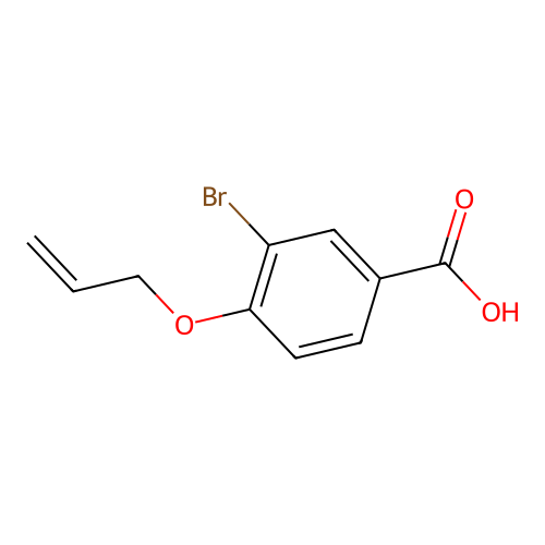 4-(Allyloxy)-3-bromobenzoic acid structure